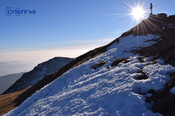 Peisaj munte creste insorite